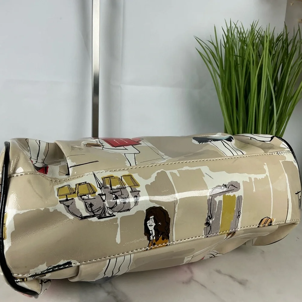 Kate Spade RARE‎ Garance Doré Collection Clutch Hand Shoulder Bag Kisslock Uniqu - Picture 10 of 15